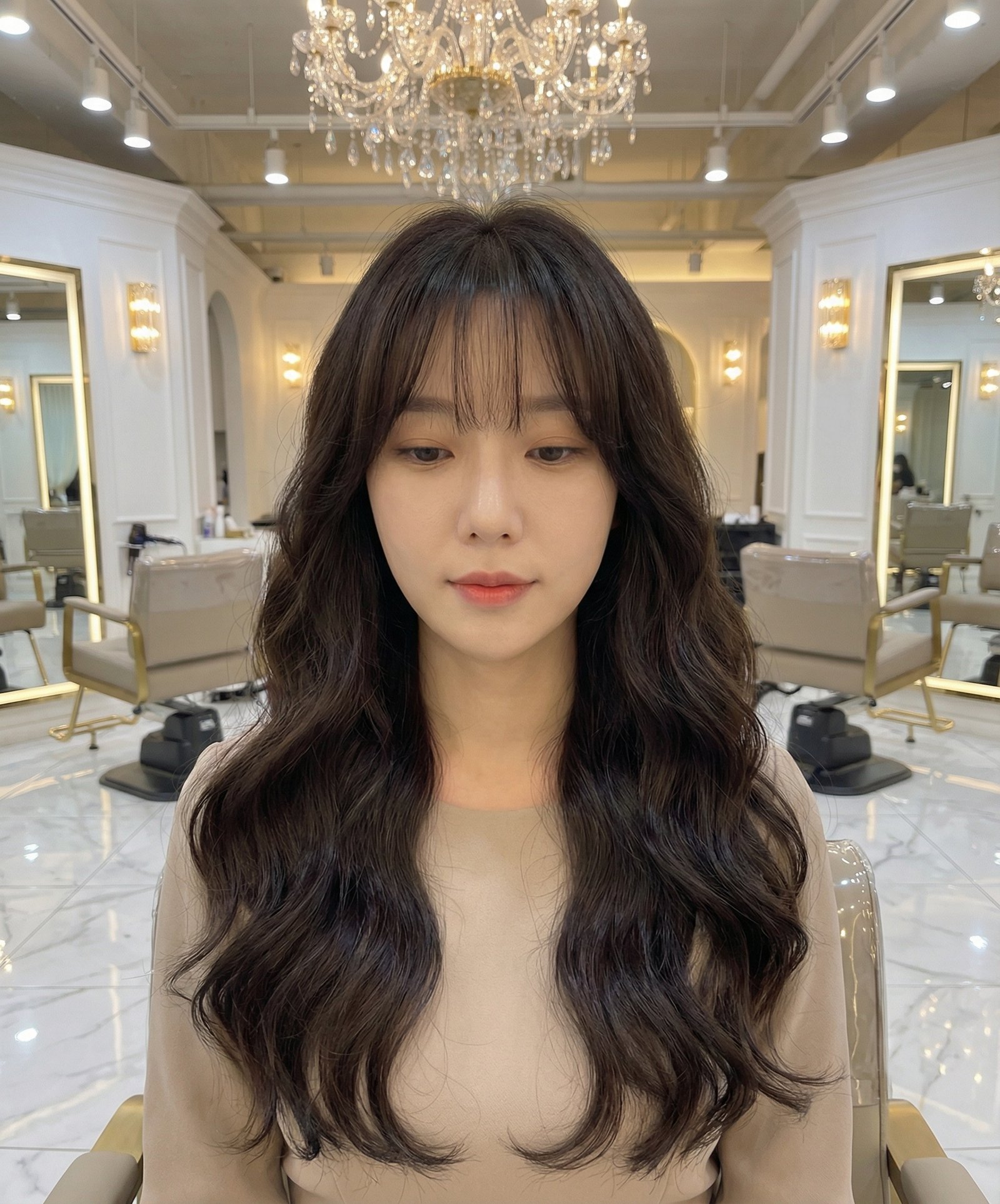 Hippie Perm styling result