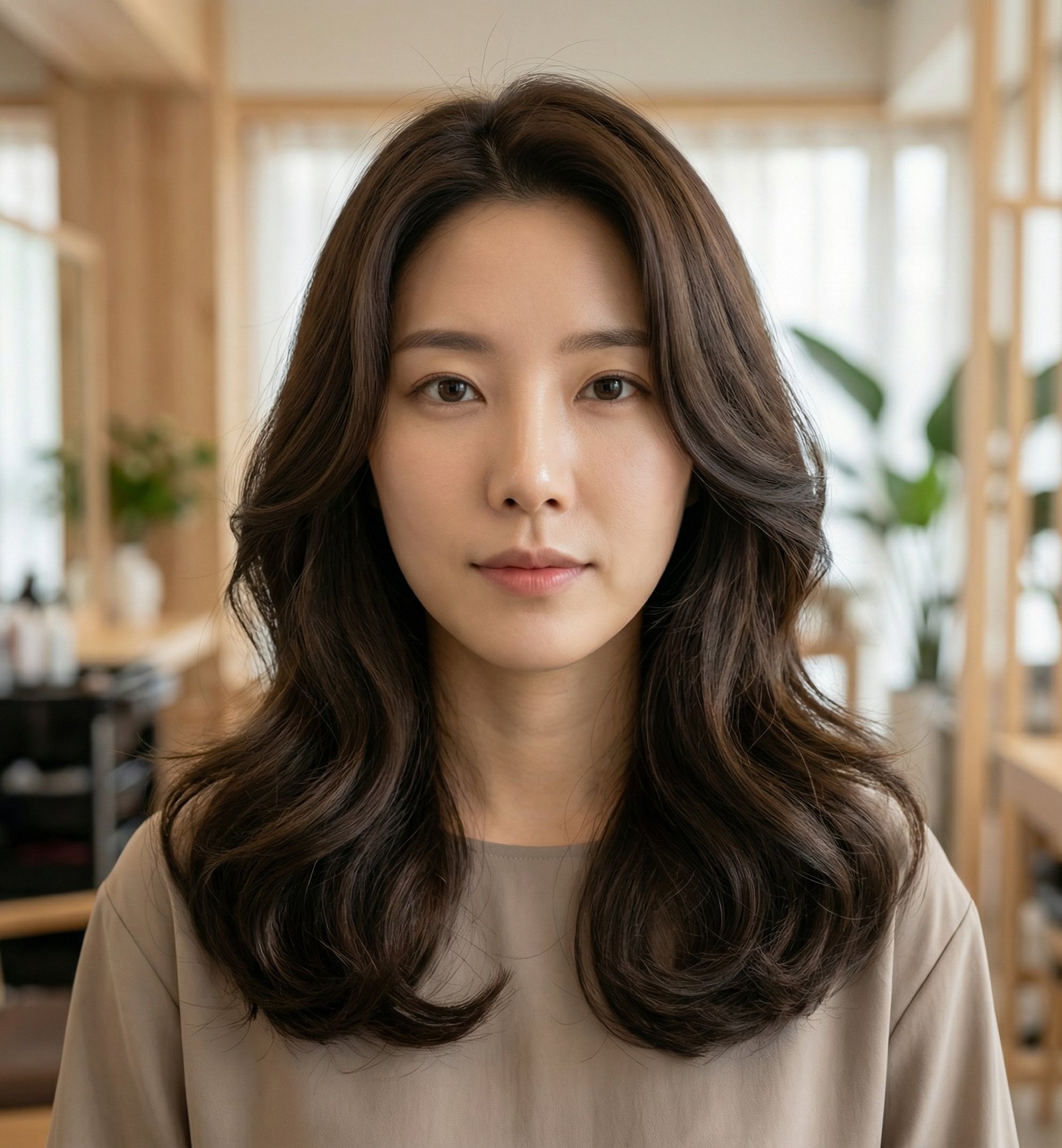 Medium Length close up portrait