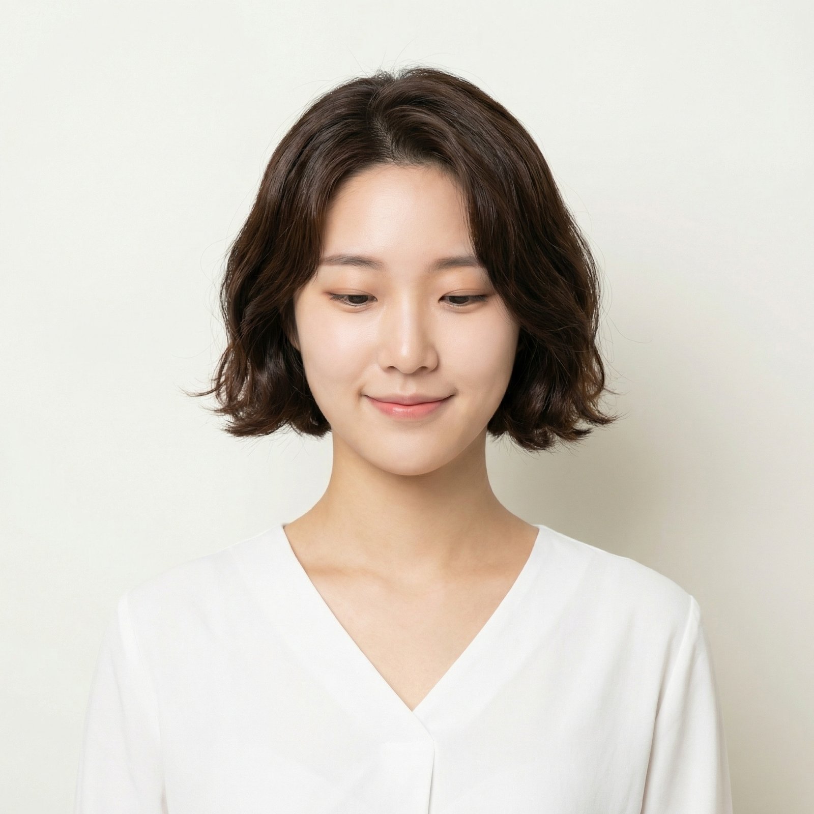 Bob Cut styling result