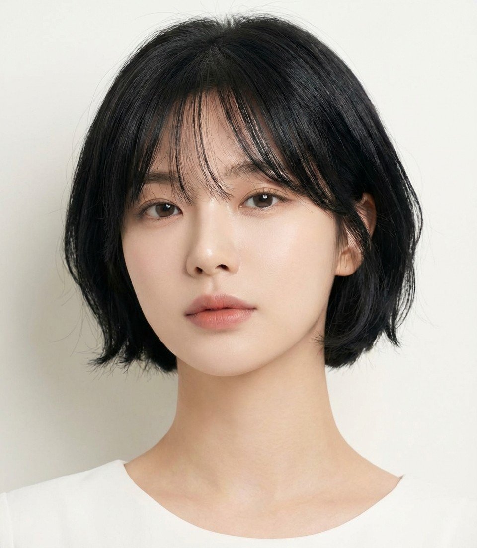 Bob Cut styling result