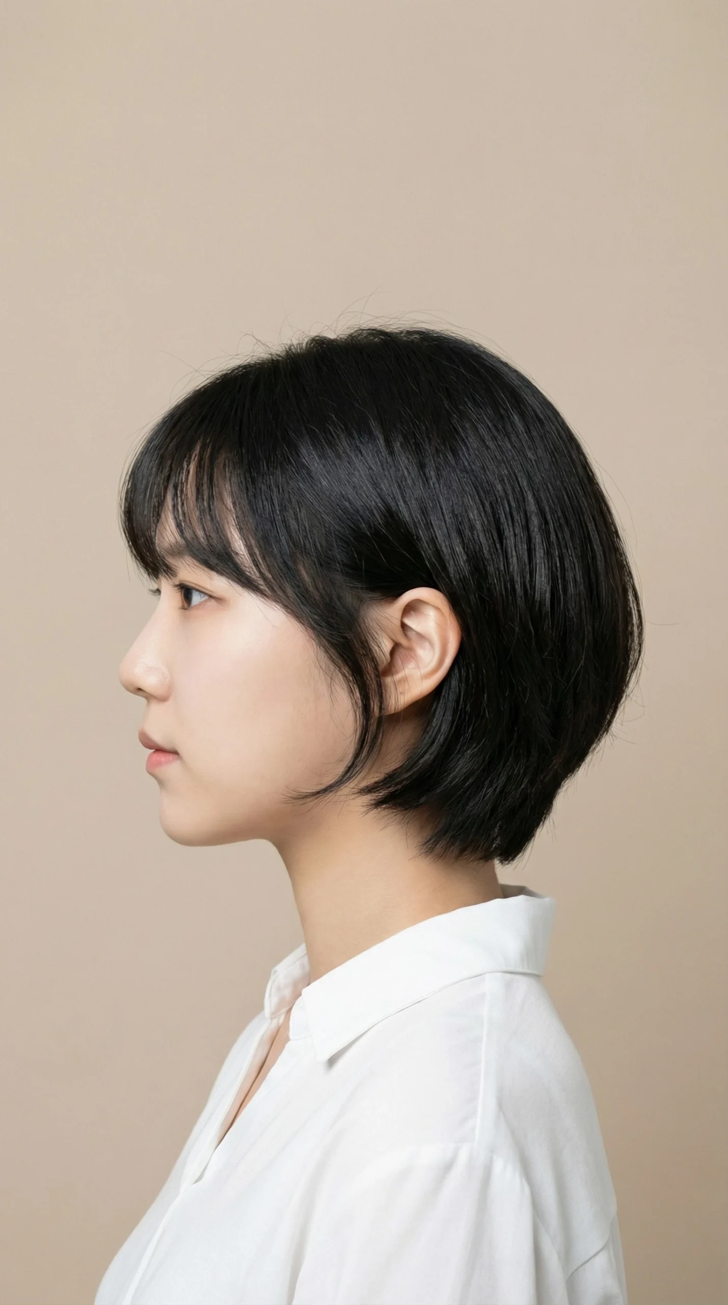 Korean C-Cut side view