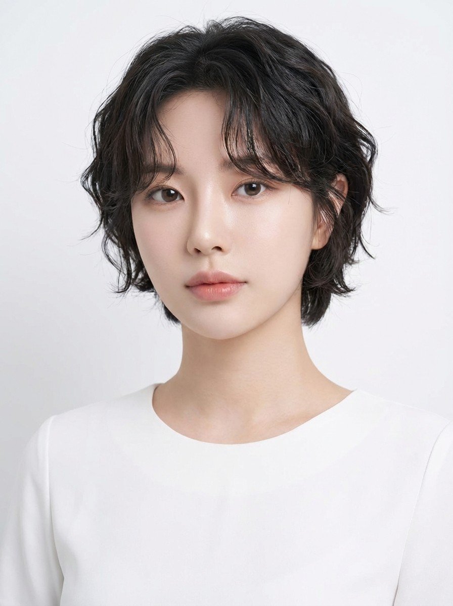 Shadow Perm close up portrait