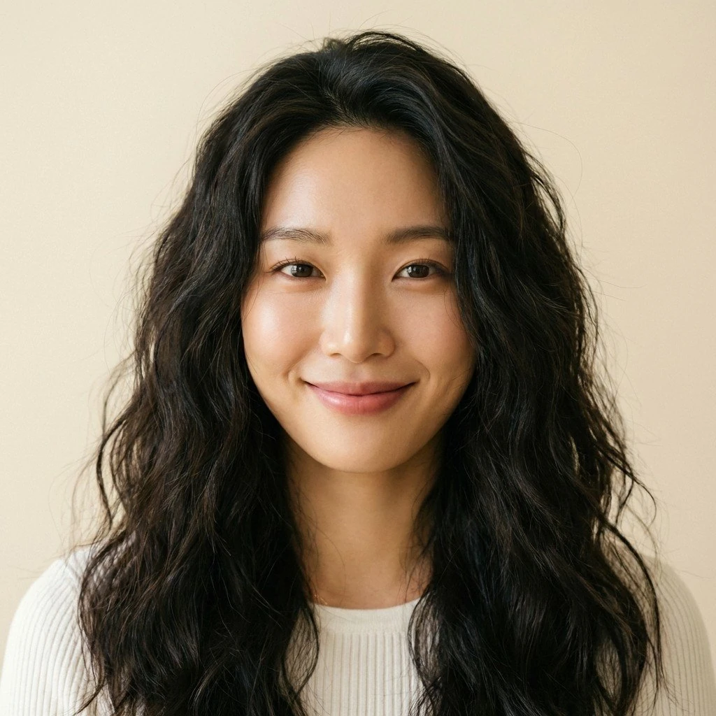 Natural Perm front view